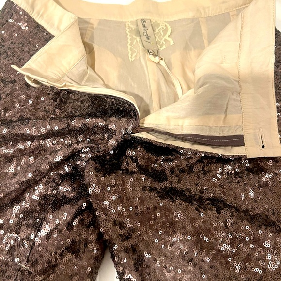 Sequin gold shorts Large - Picture 2 of 16